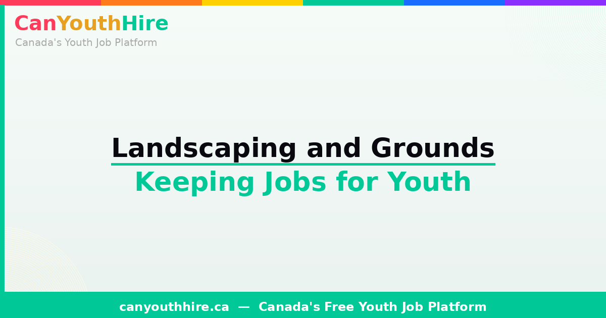 Landscaping and Grounds Keeping Jobs