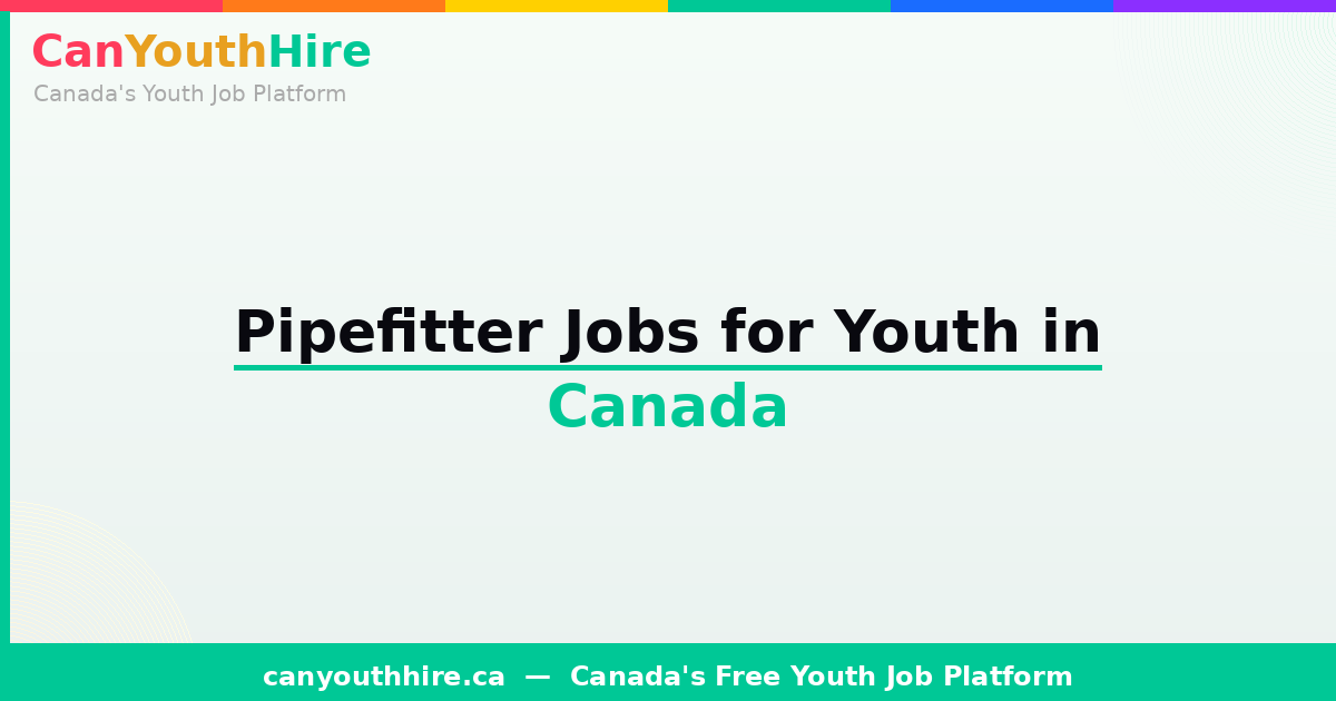 Pipefitter Jobs for Youth