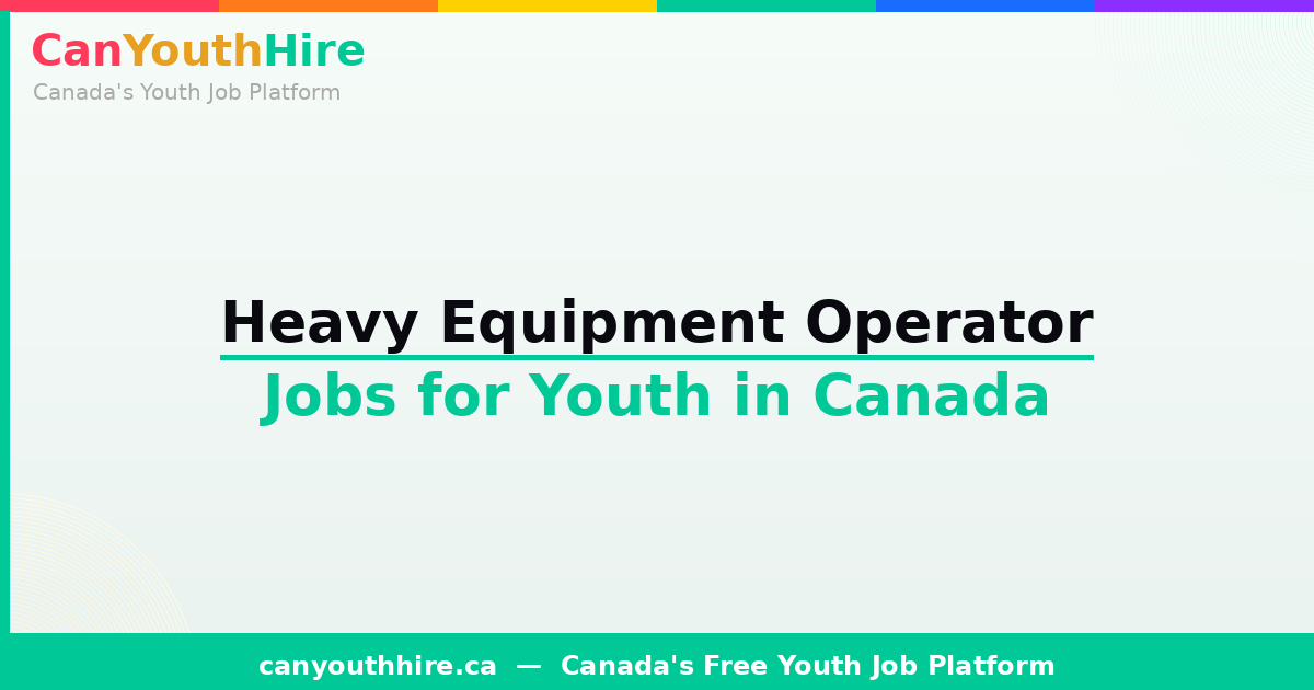 Heavy Equipment Operator Jobs