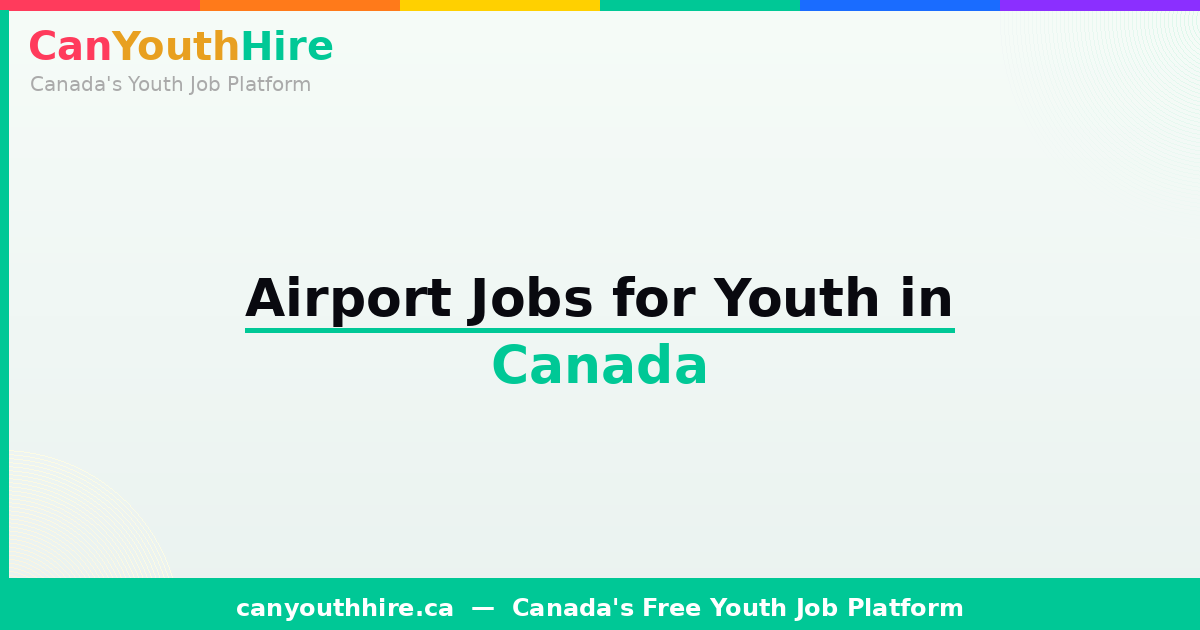 Airport Jobs for Youth