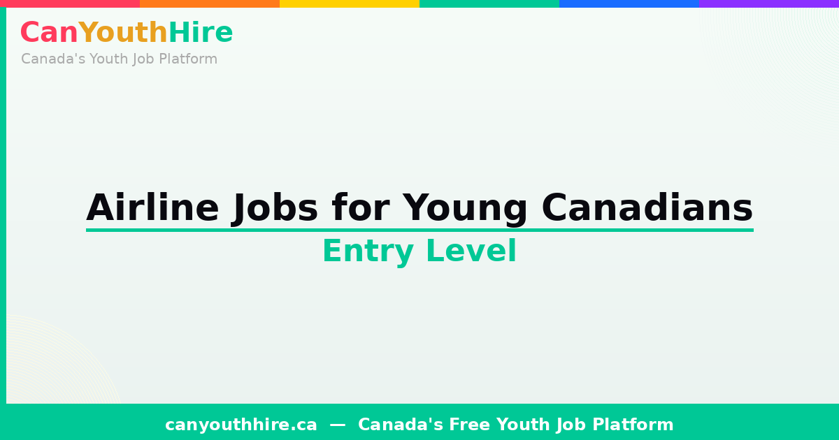 Airline Jobs for Young Canadians