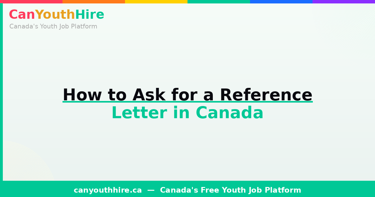 How to Ask for a Reference Letter