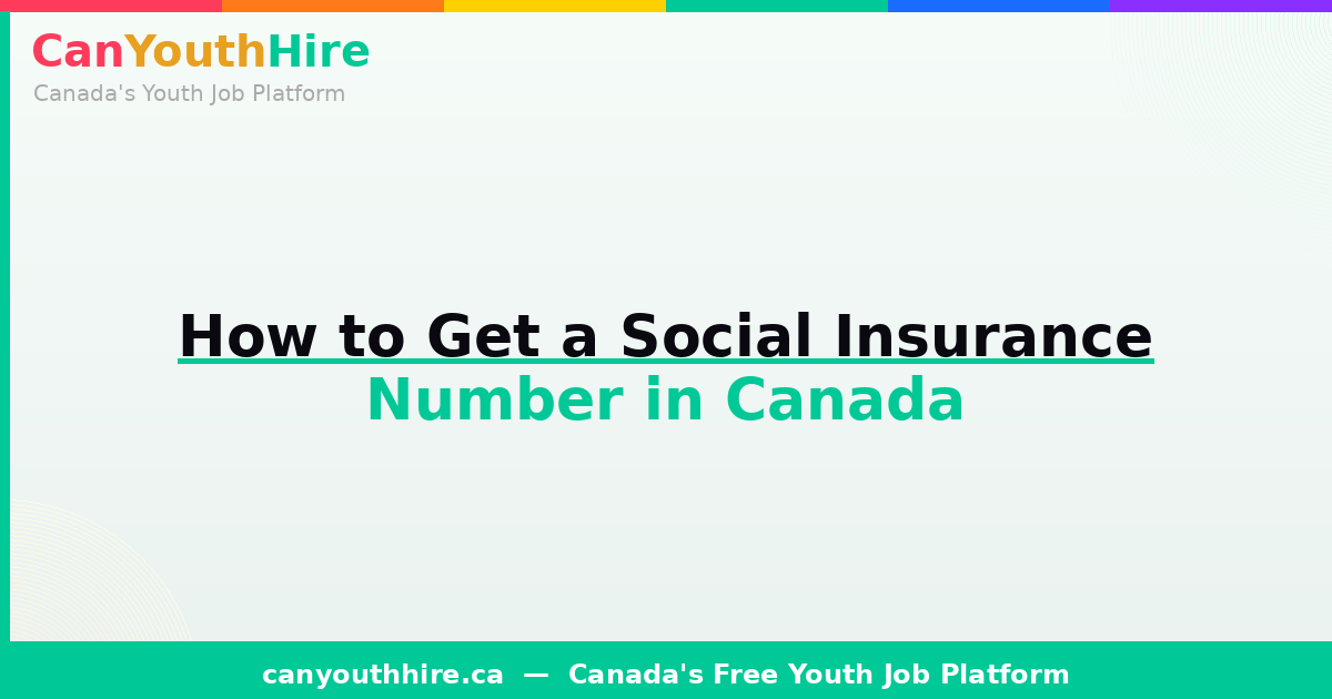 How to Get a Social Insurance Number